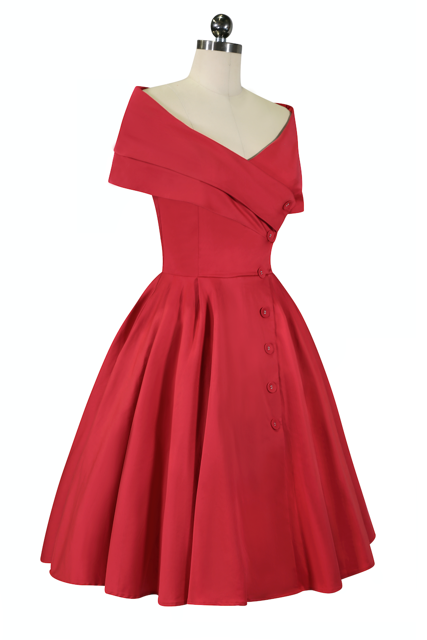 D'Amour L'Avenue Dress (Red)