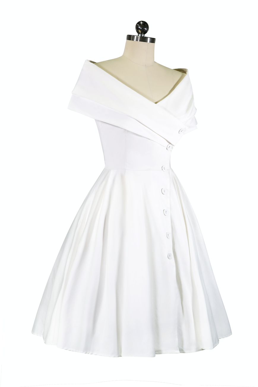 D'Amour L'Avenue Dress (White)