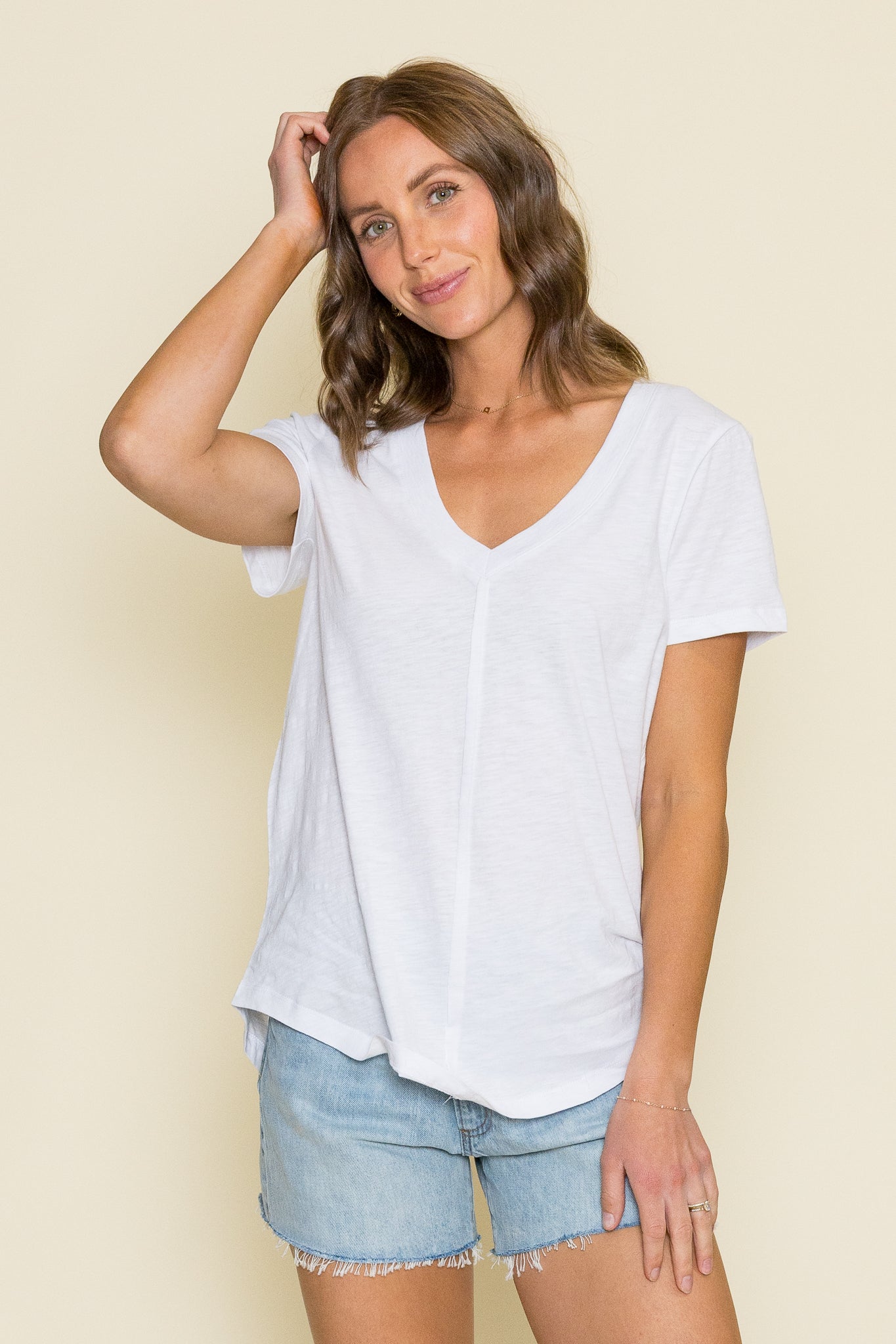 Asher V-Neck Tee