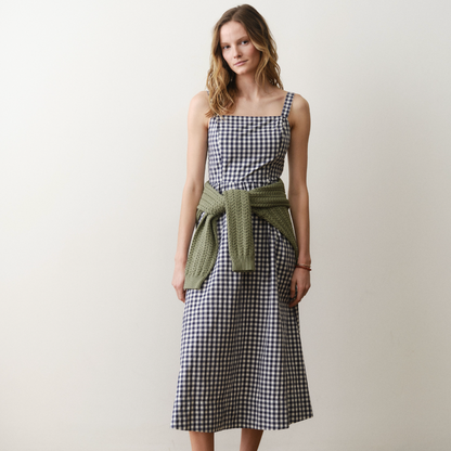 Marine Layer Demi Poplin Midi Dress