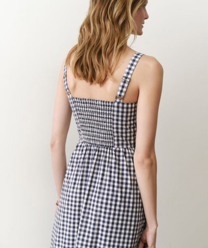 Marine Layer Demi Poplin Midi Dress