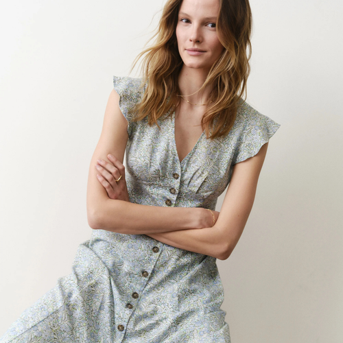 Marine Layer Camila Midi Dress