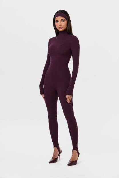Naked Turtleneck Stirrup Jumpsuit Petite