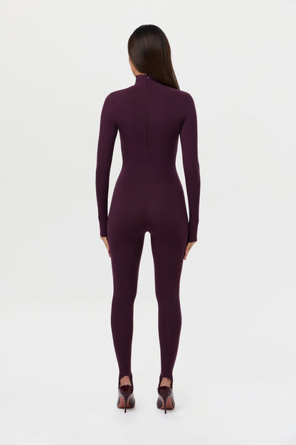 Naked Turtleneck Stirrup Jumpsuit Petite