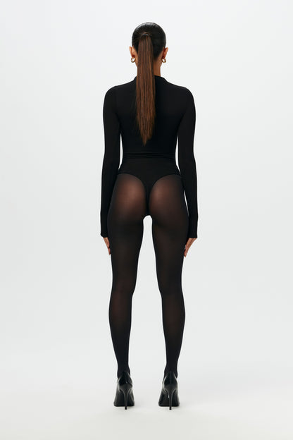 NW Sculpt Mock Neck Bodysuit