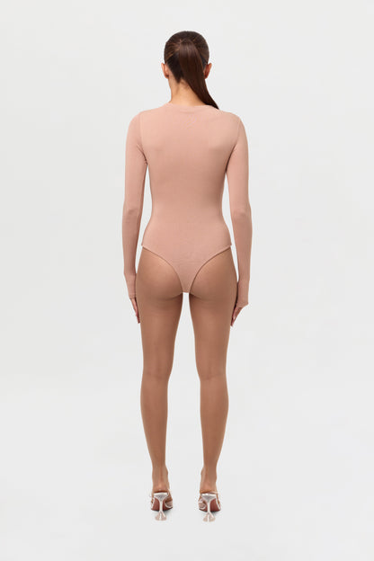 NW Sculpt Mock Neck Bodysuit