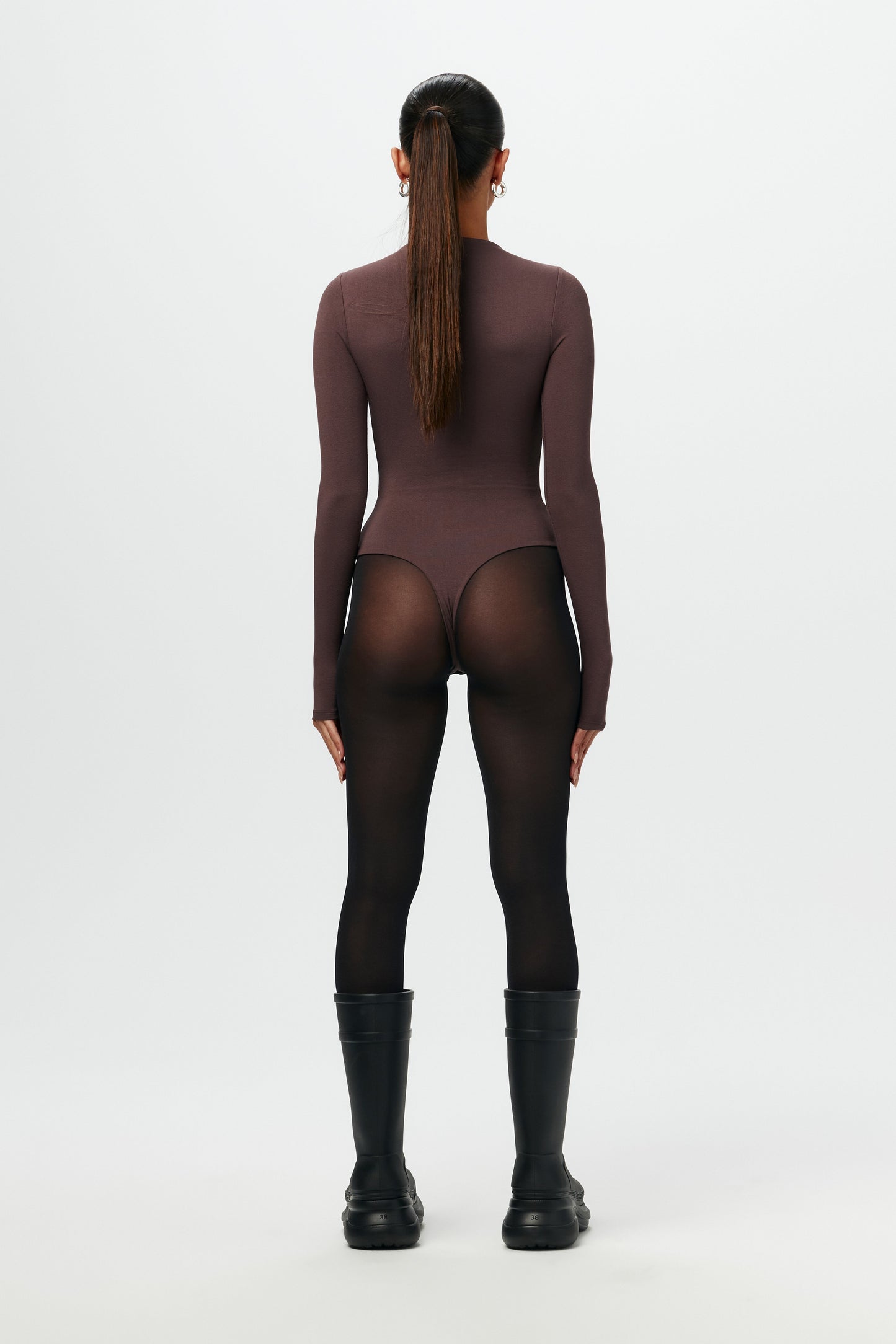 NW Sculpt Mock Neck Bodysuit