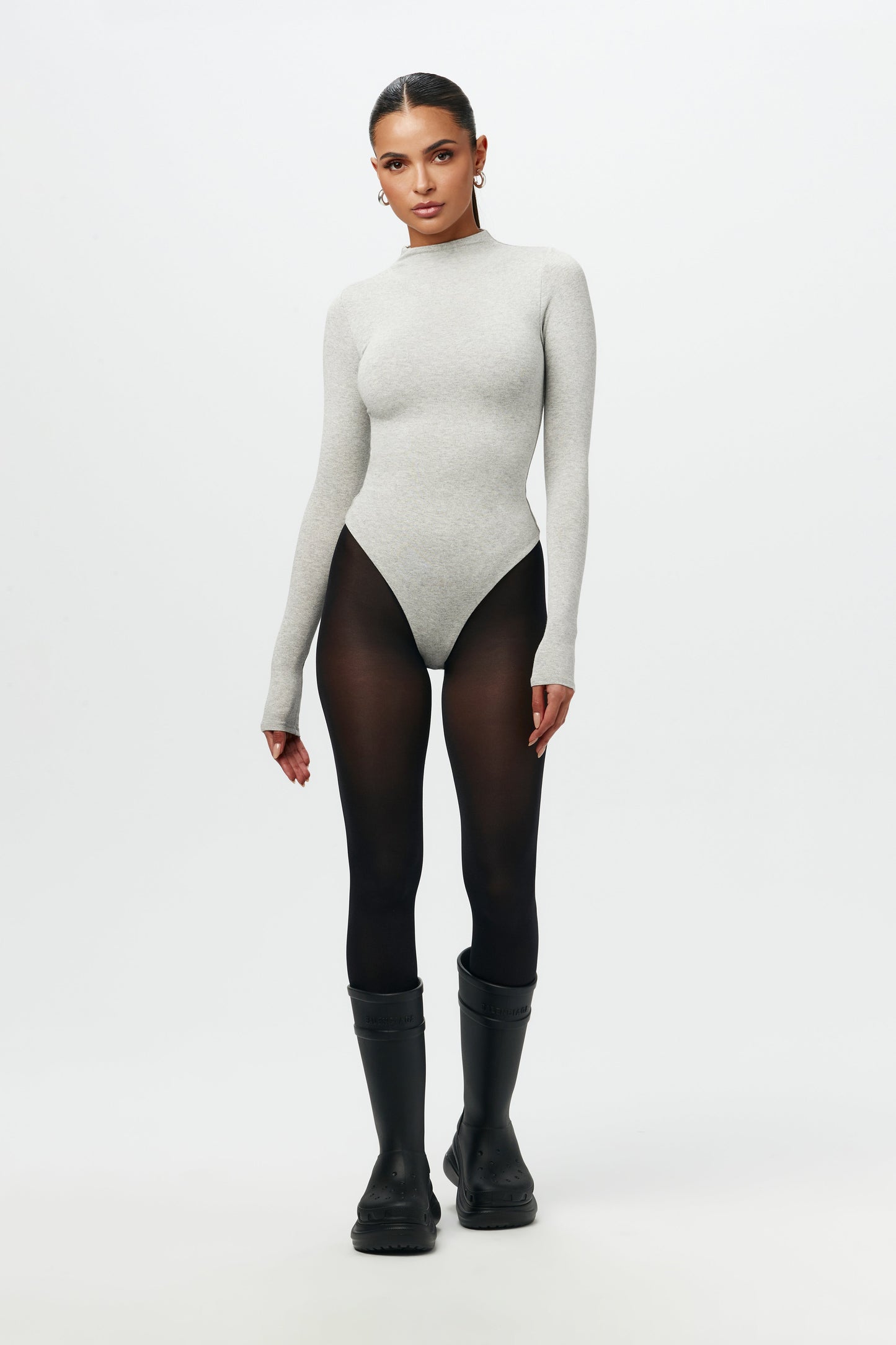 NW Sculpt Mock Neck Bodysuit
