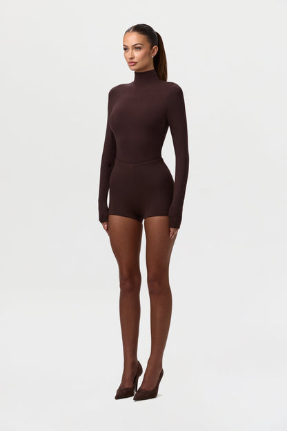 Butter Turtleneck Contour Bodysuit