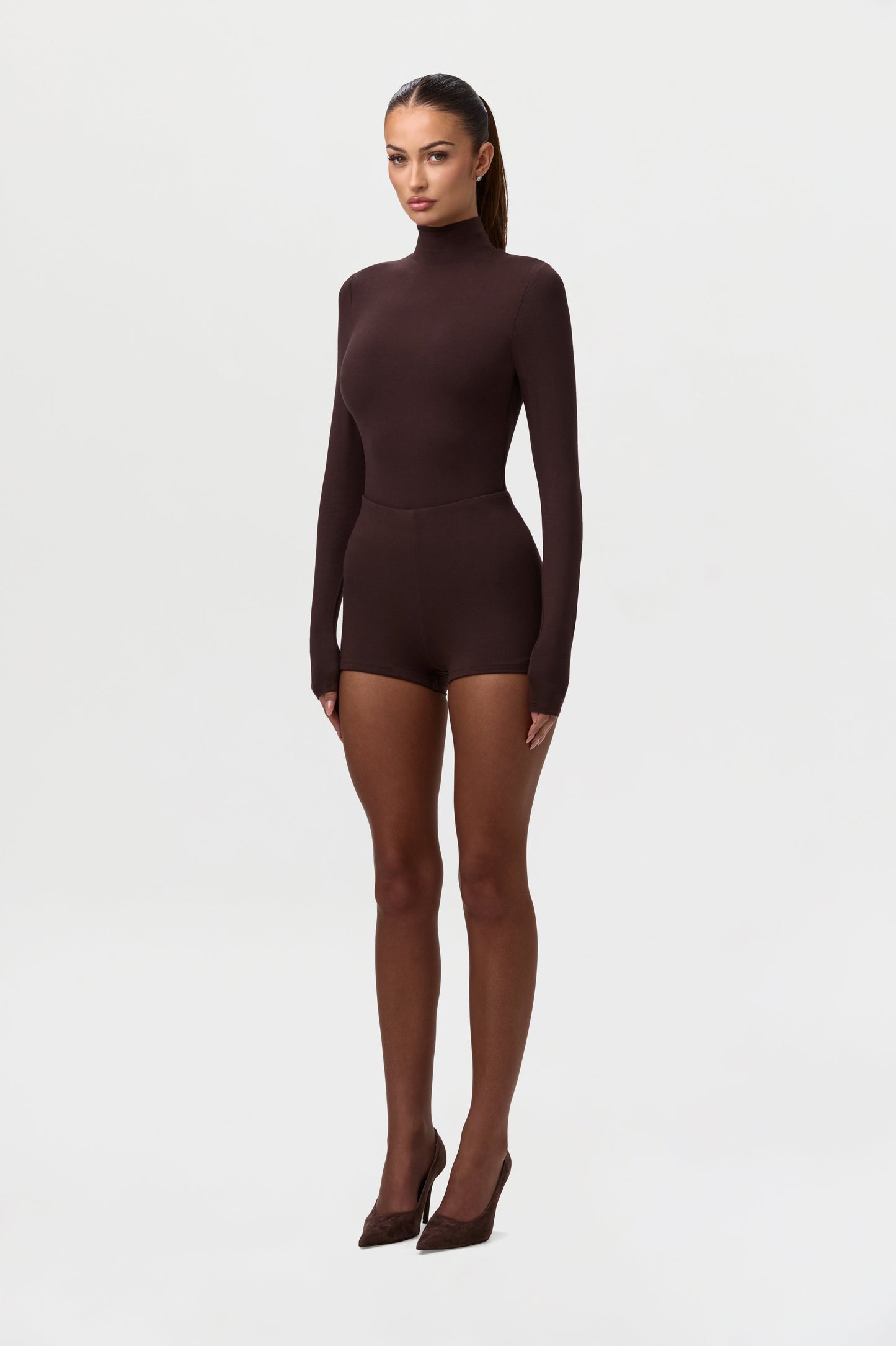 Butter Turtleneck Contour Bodysuit