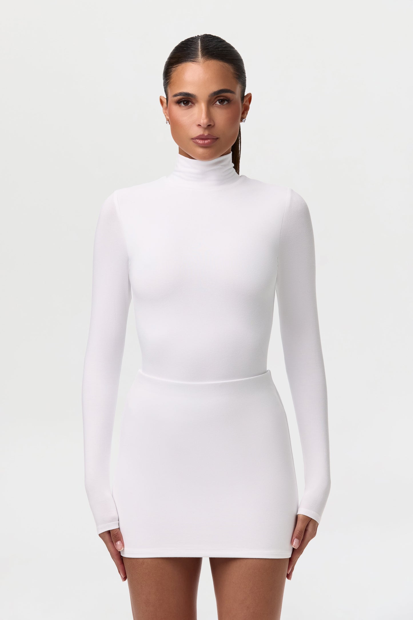 Butter Contour Mini Skirt