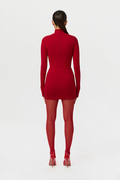Butter Contour Mini Skirt