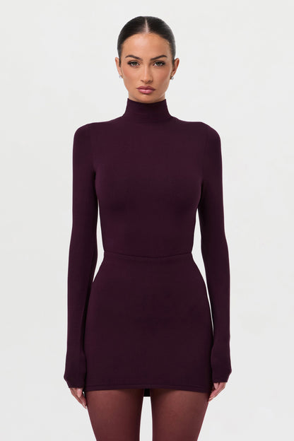 Butter Contour Mini Skirt