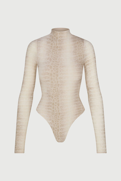 Naked Print Bodysuit