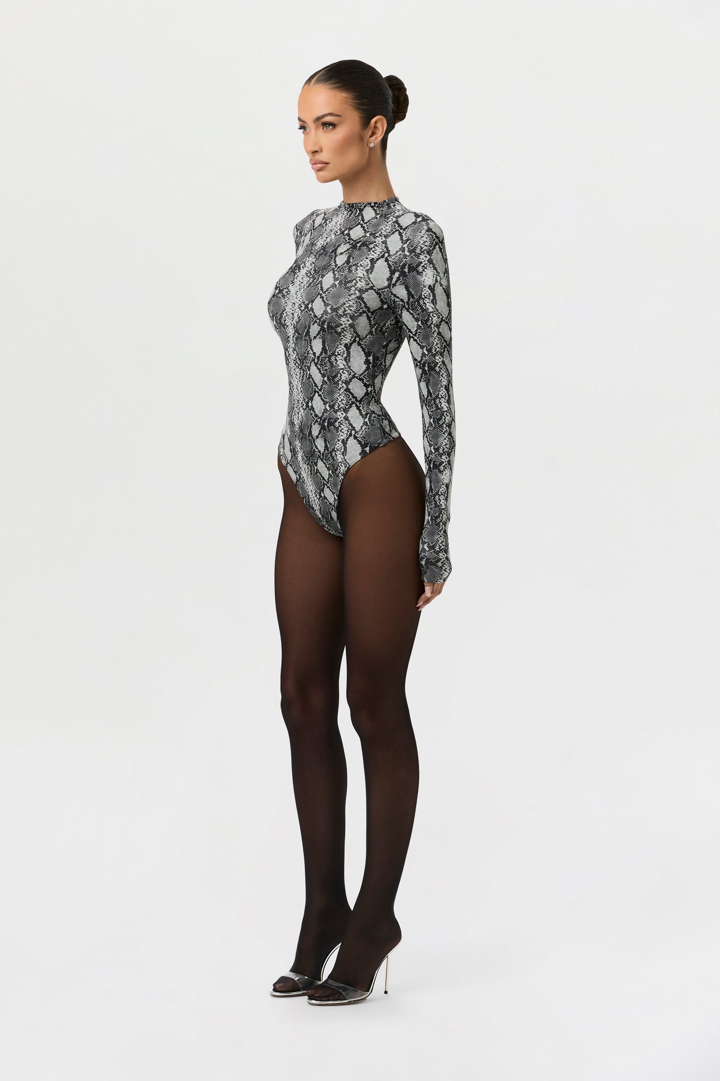 Naked Print Bodysuit