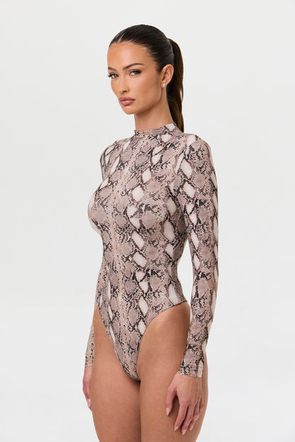 Naked Print Bodysuit