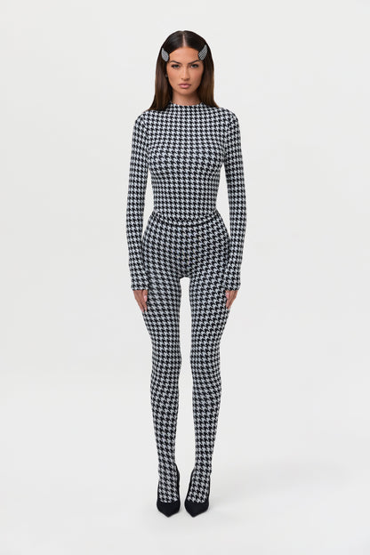 Naked Print Tights Petite