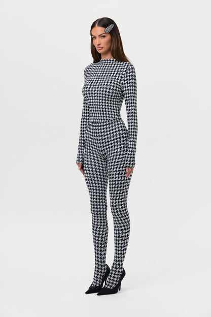Naked Print Tights Petite