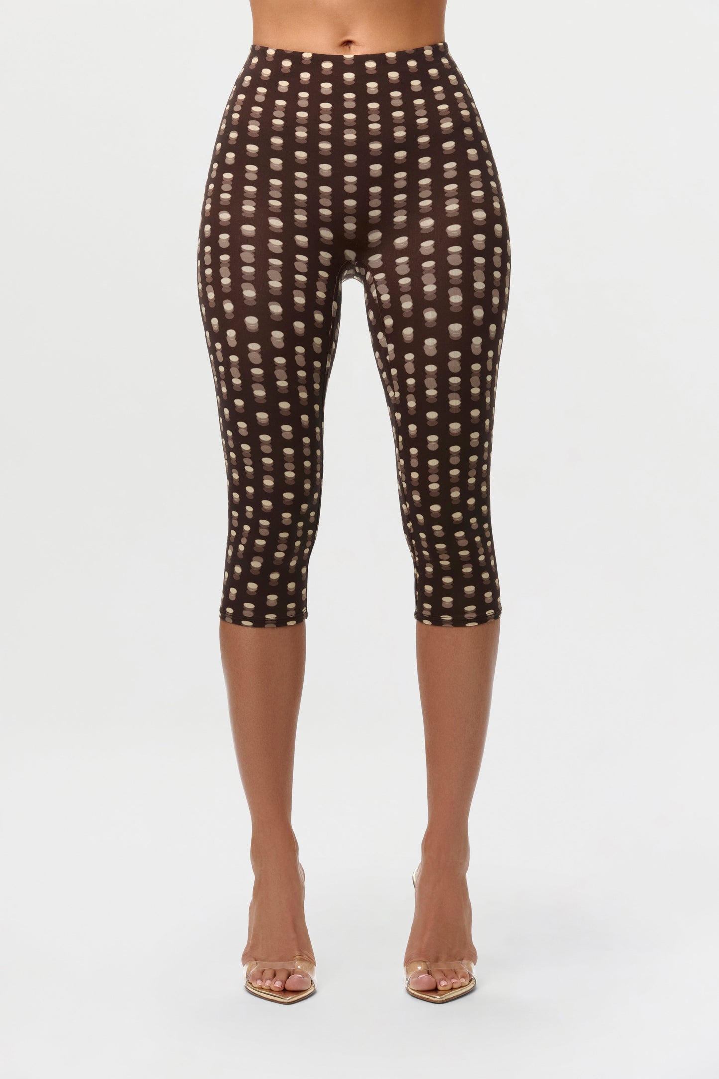 Naked Print Capri Legging
