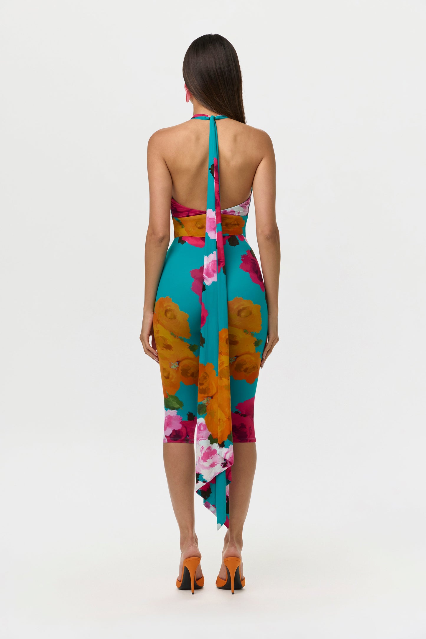 Naked Print Capri Legging