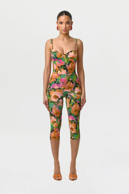 Naked Print Capri Legging