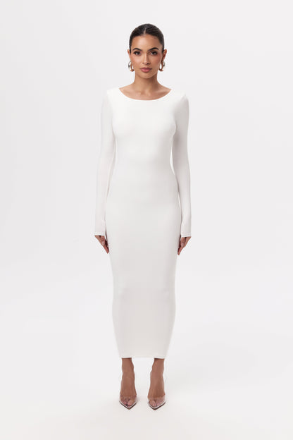 NW Open Back Midi Dress
