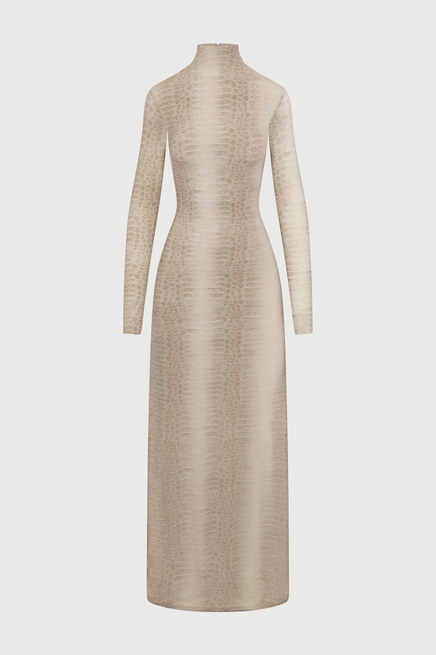 Naked Print Maxi Dress