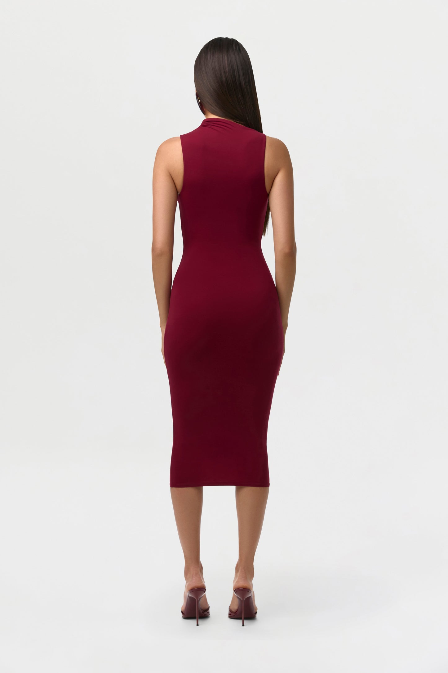 Naked Sleeveless Midi Dress
