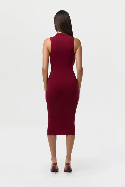 Naked Sleeveless Midi Dress