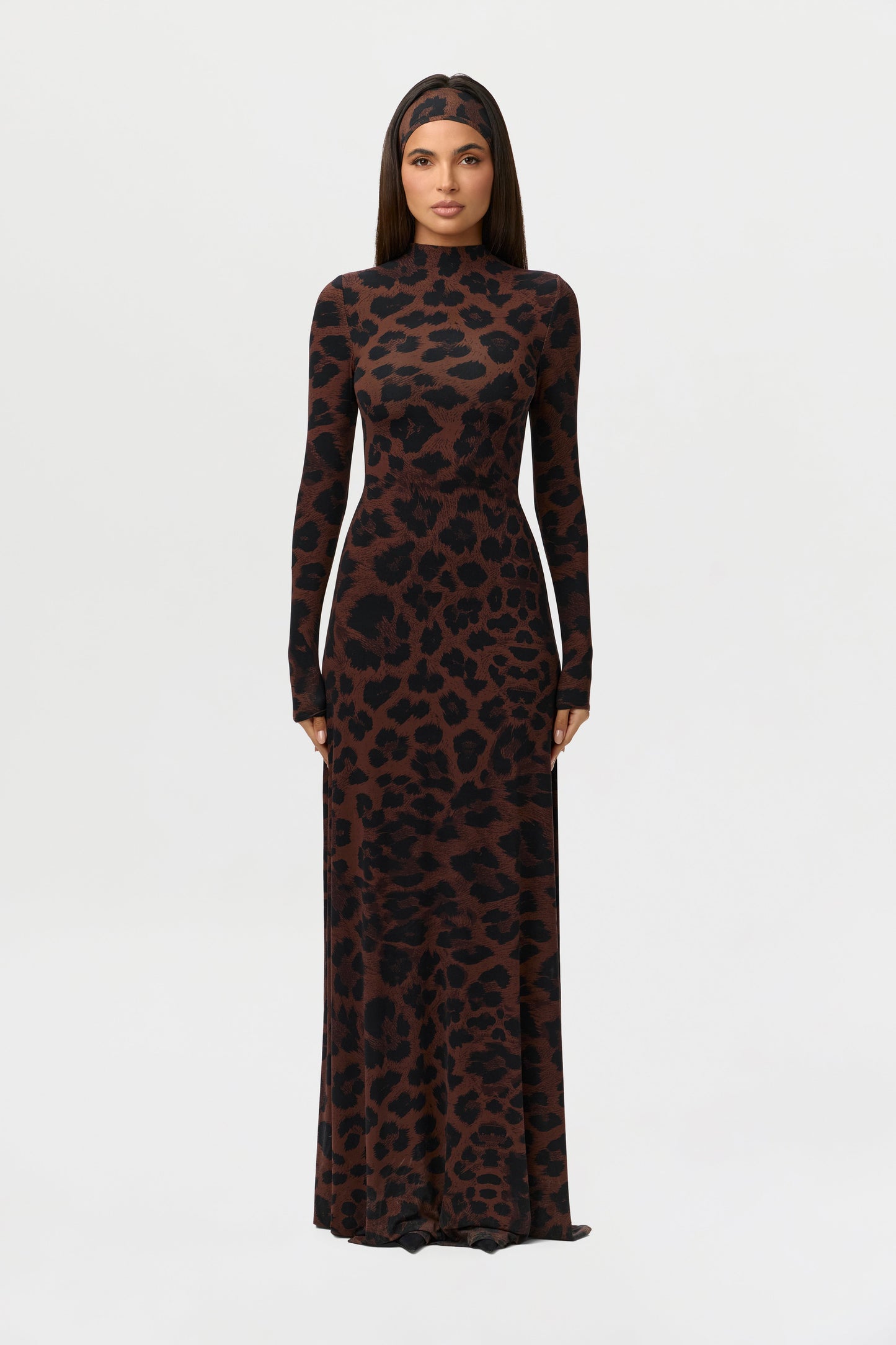 Naked Print Maxi Dress
