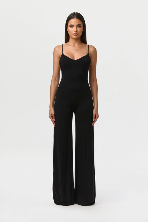 Smooth Cami Wide Leg Jumpsuit Petite