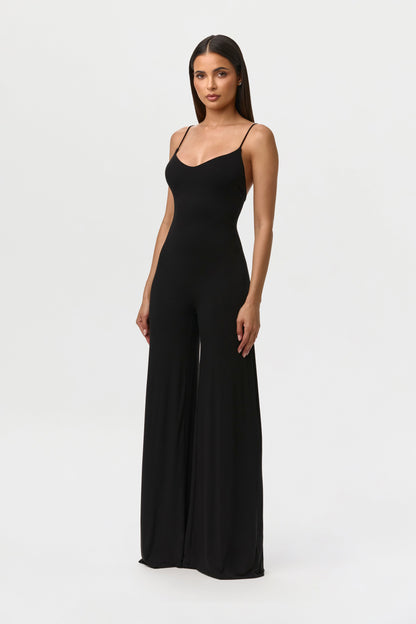 Smooth Cami Wide Leg Jumpsuit Petite
