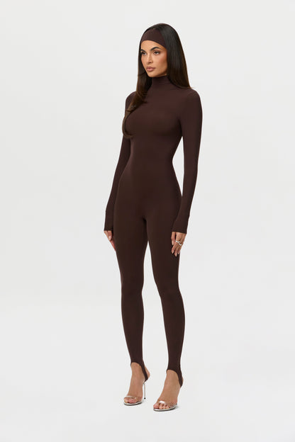 Naked Turtleneck Stirrup Jumpsuit Petite