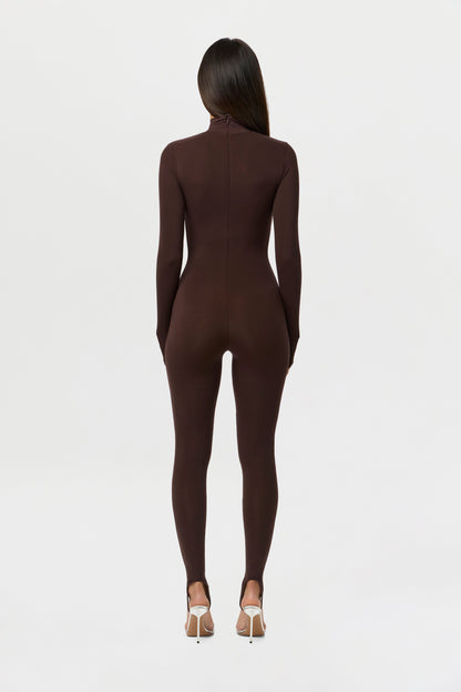 Naked Turtleneck Stirrup Jumpsuit Petite