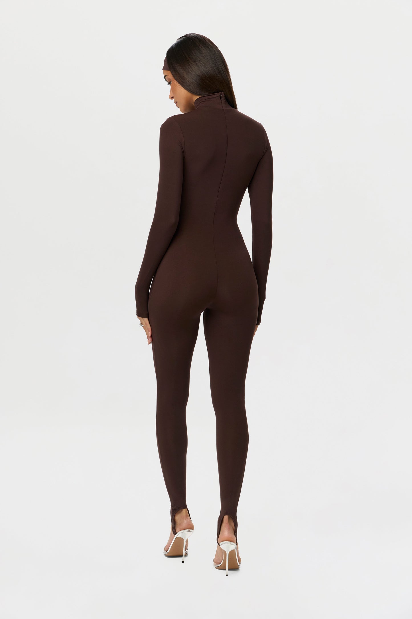 Naked Turtleneck Stirrup Jumpsuit Petite
