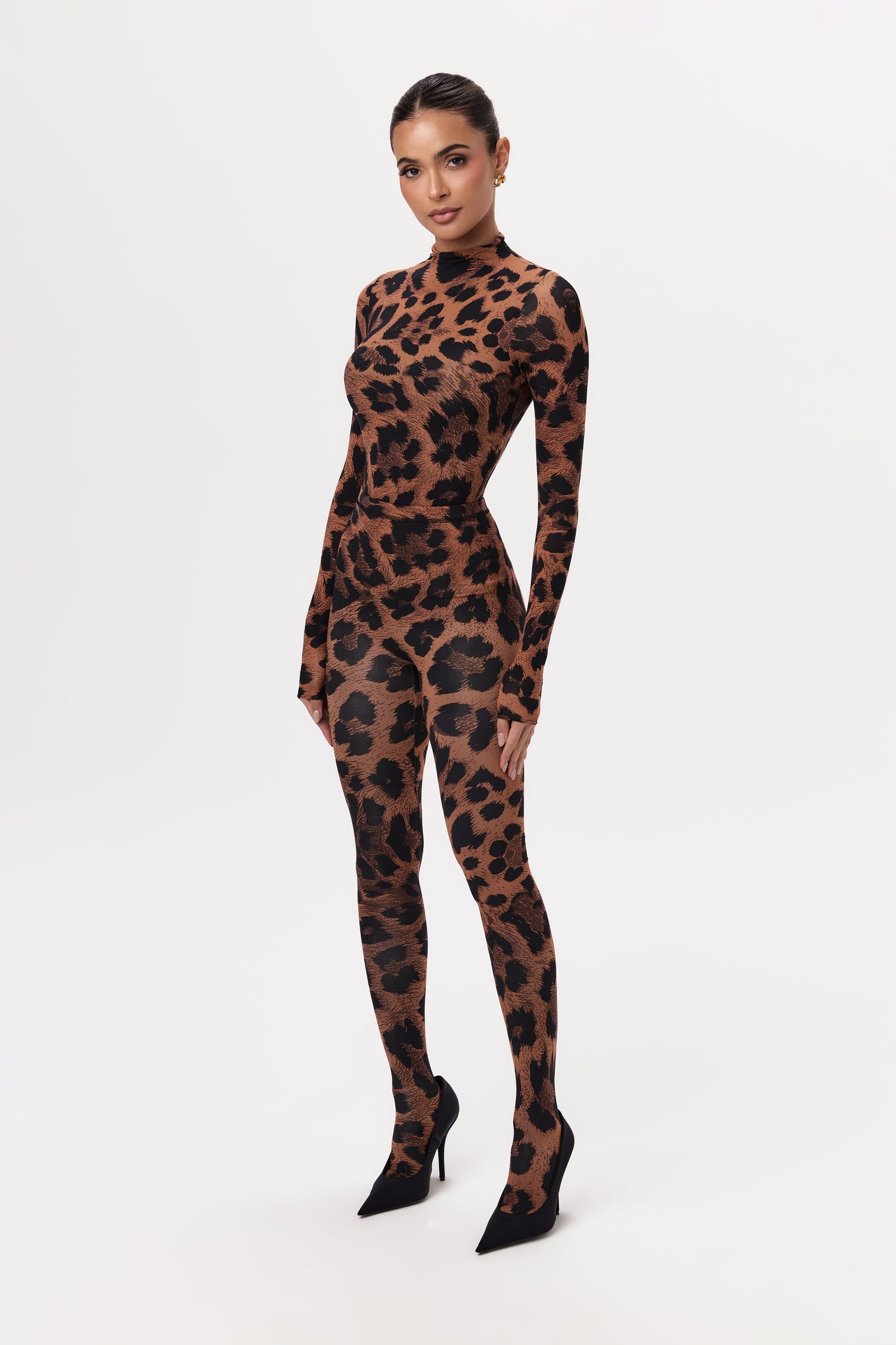 Naked Print Tights Petite