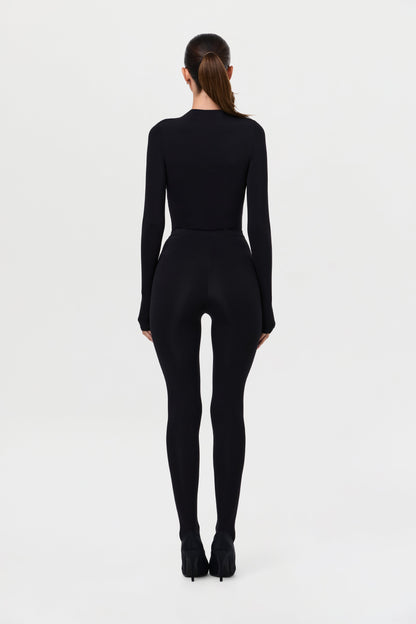 Naked Mock Neck Top
