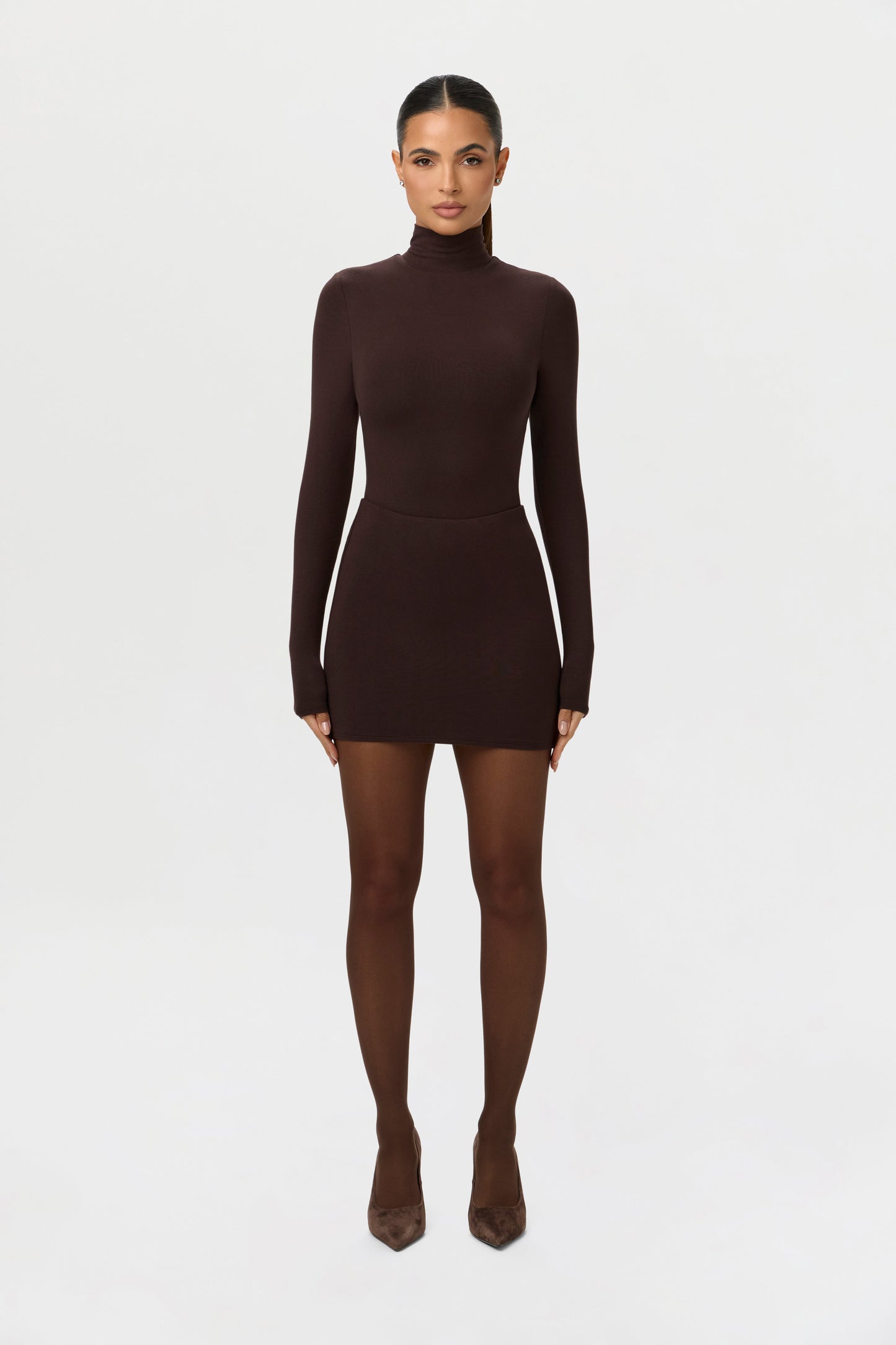 Butter Contour Mini Skirt