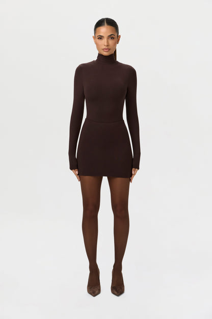 Butter Contour Mini Skirt