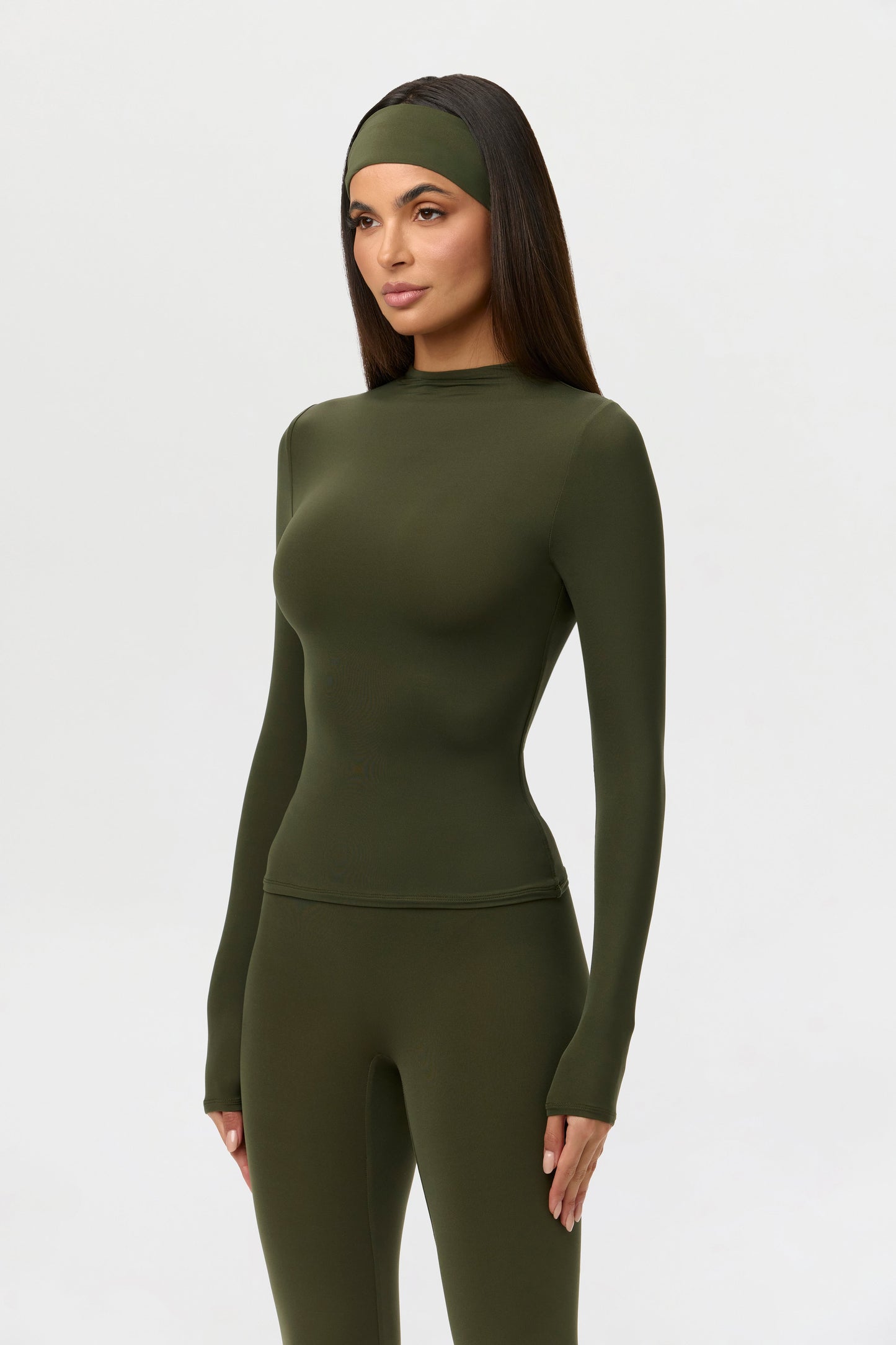 Naked Mock Neck Top