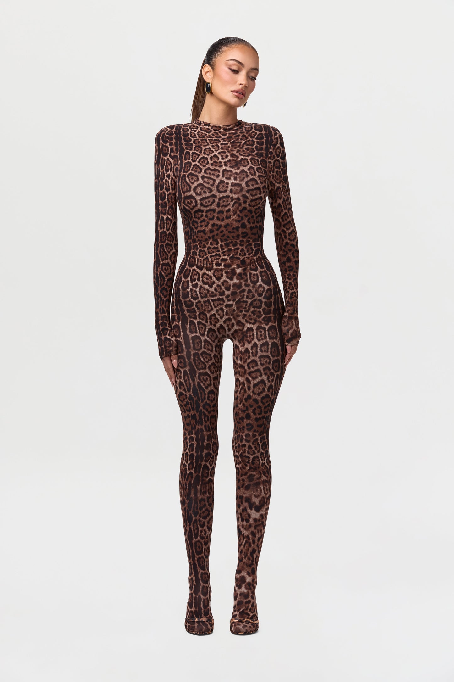 Naked Animal Print Tights