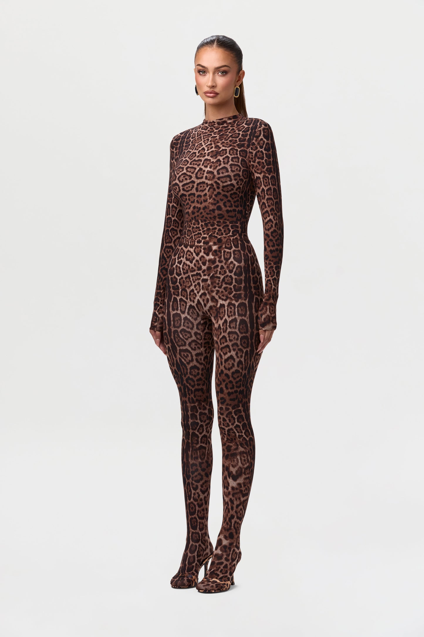 Naked Animal Print Tights