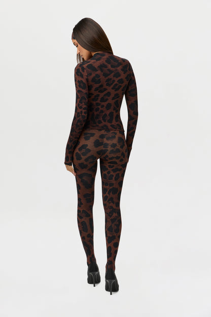 Naked Print Tights Petite