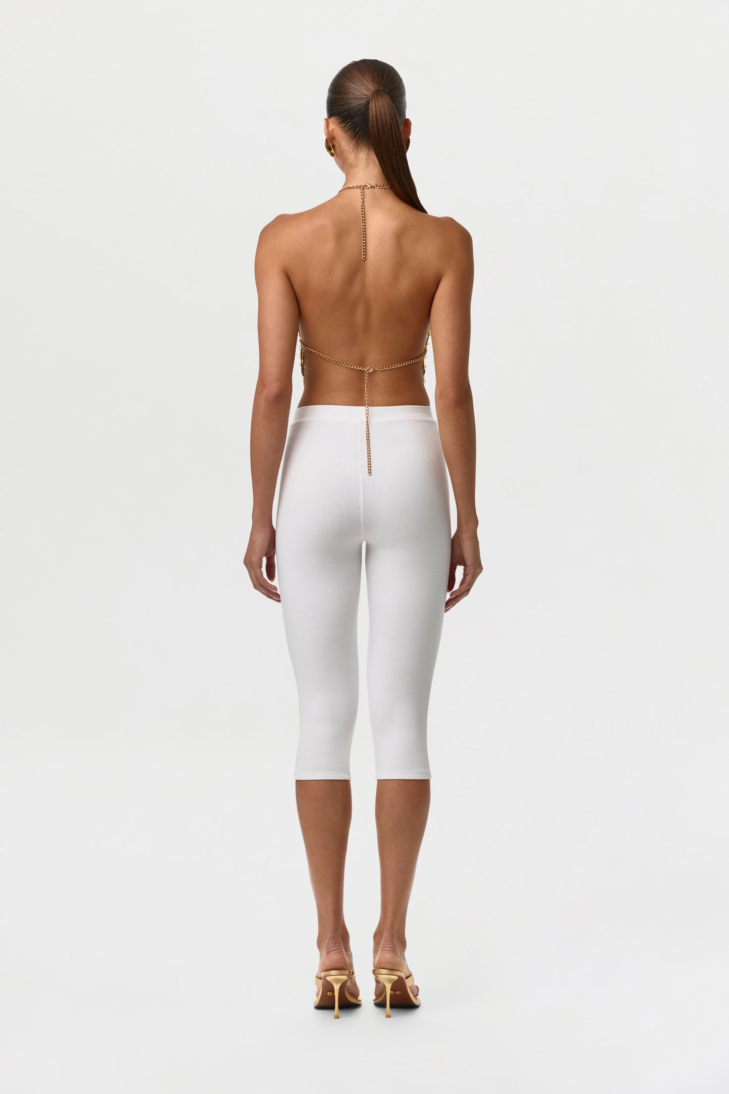 Smooth Sculpt Waist Capri Leggings