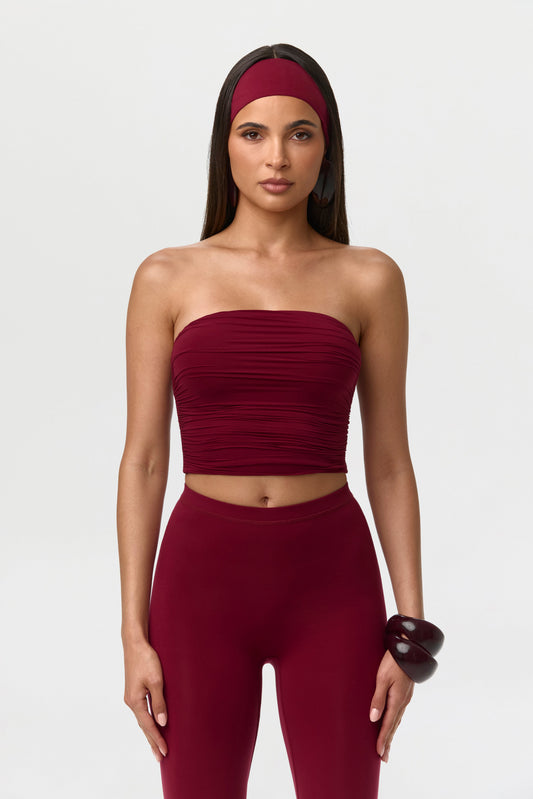 Naked Tube Crop Top