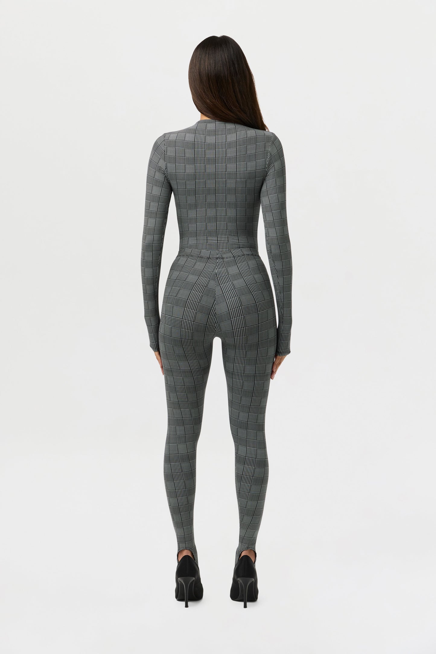 Naked Print Stirrup Legging Petite
