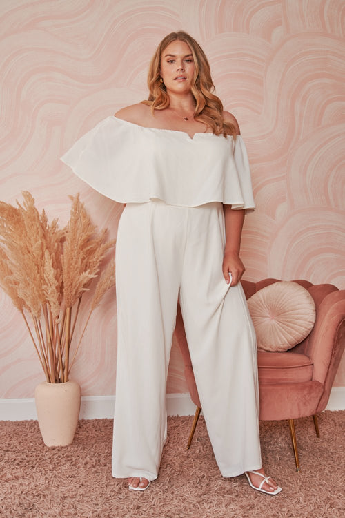 Bailamos Off The Shoulder Romper Curve