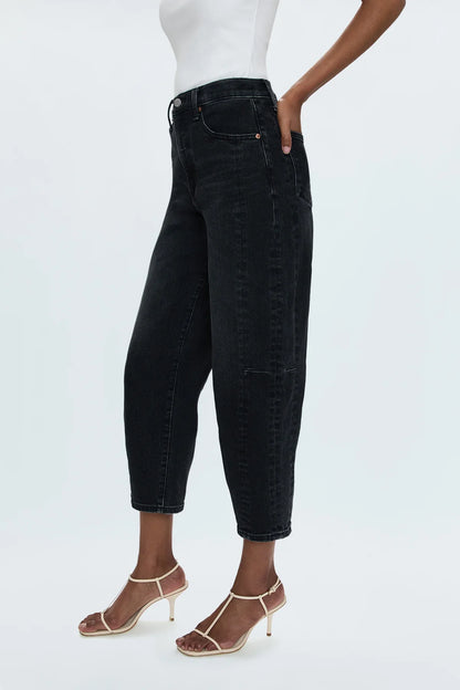 PISTOLA Eli High Rise Barrel Jean