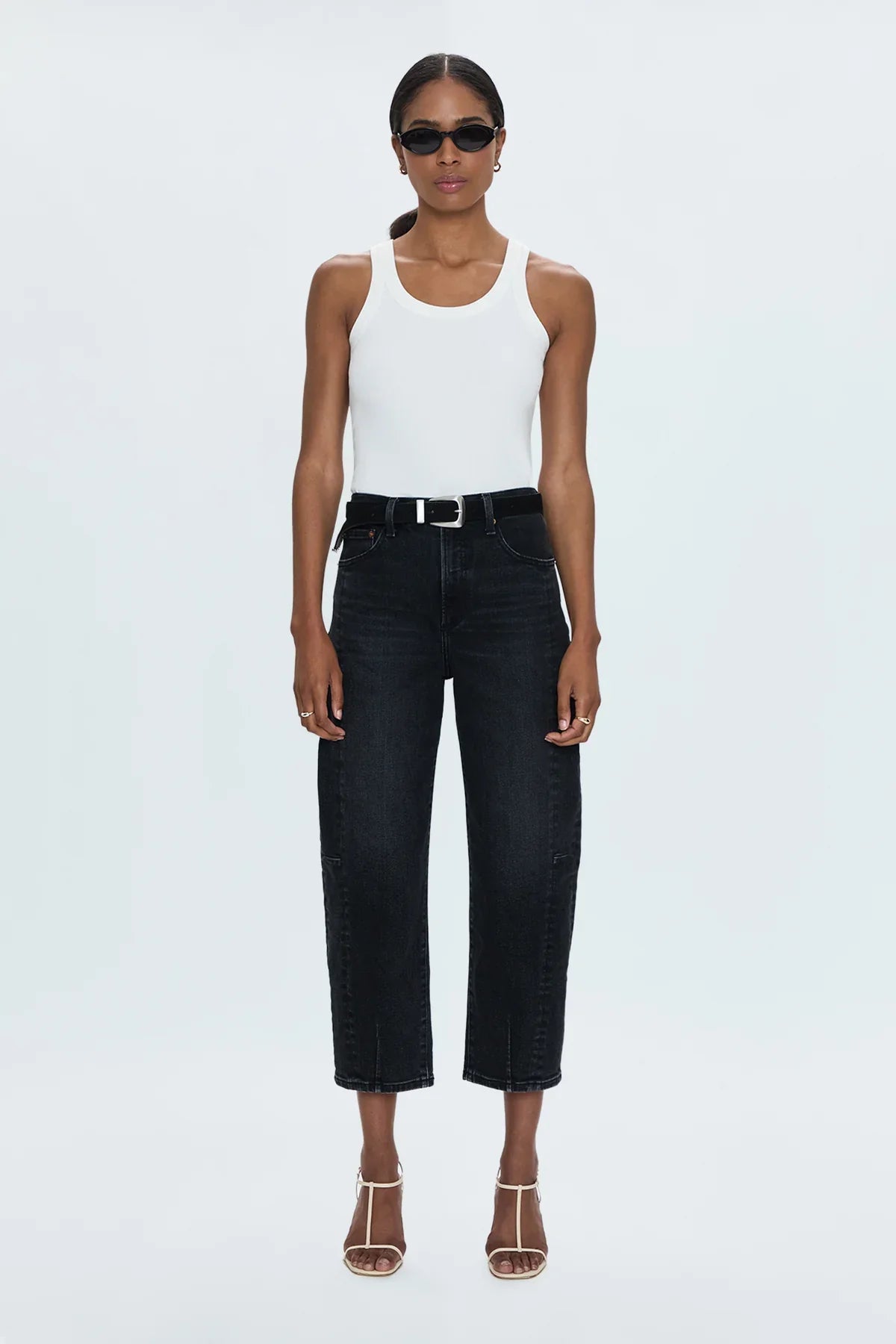 PISTOLA Eli High Rise Barrel Jean