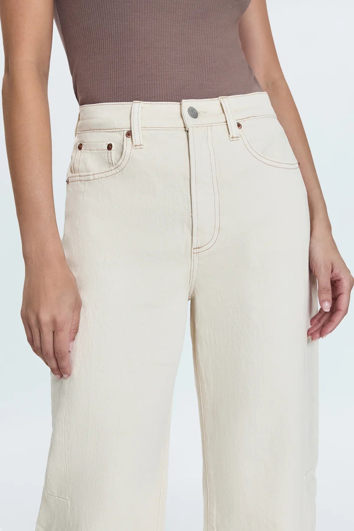 PISTOLA Eli High Rise Barrel Jean